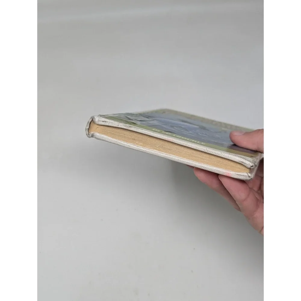 Goosebumps Deep Trouble Hardcover Library Bound to Stay Bound Books VTG RL Stine